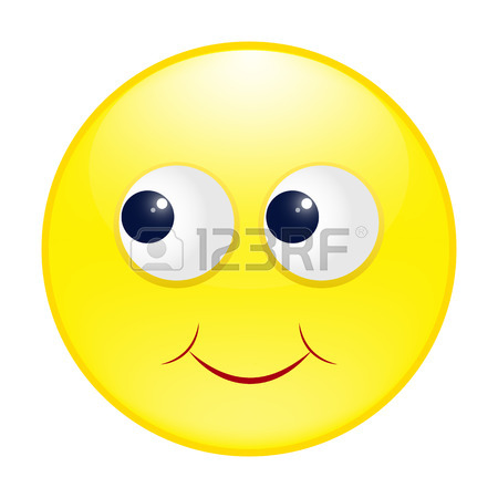 450x450 Set Of Emoticons. Emoji. Yellow Happy Smiley With Glasses