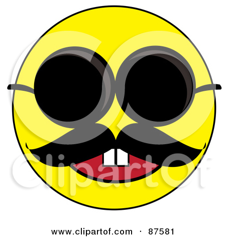 450x470 Smiley Face With Mustache And Thumbs Up Collection