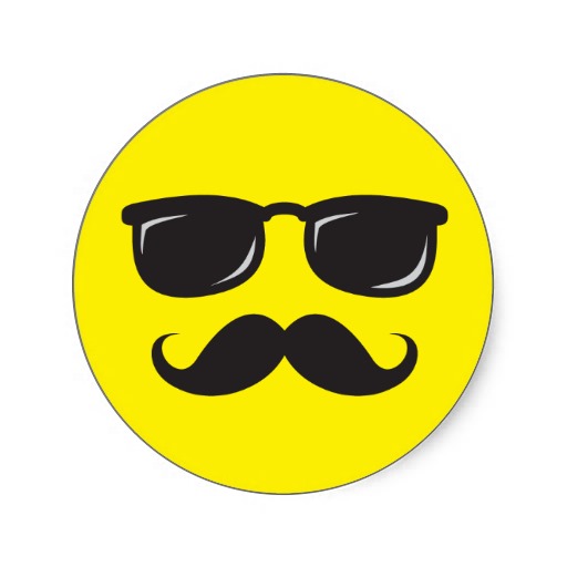 512x512 Smiley Face With Sunglasses Clipart