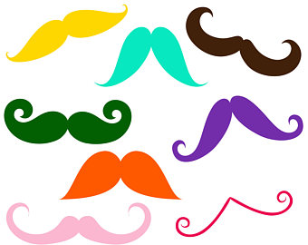 340x270 Digital Beard Clip Art Clipart Beard Silhouette Card