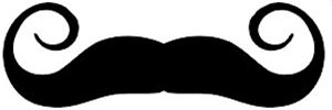300x100 Free Clipart Mustache