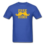 190x190 Shop Free Mustache Ride T Shirts Online Spreadshirt