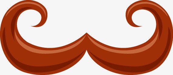 570x248 Cartoon Men Mustache Beard, Cartoon, Men'S, Moustache Png