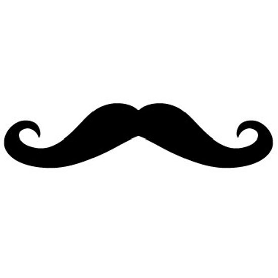 550x550 Mexican Mustache Clipart