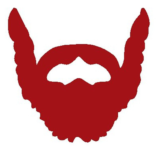 654x606 Beard Silhouette Clip Art