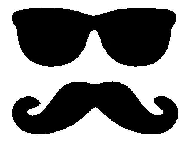 653x510 Glasses Clipart Mustache Style