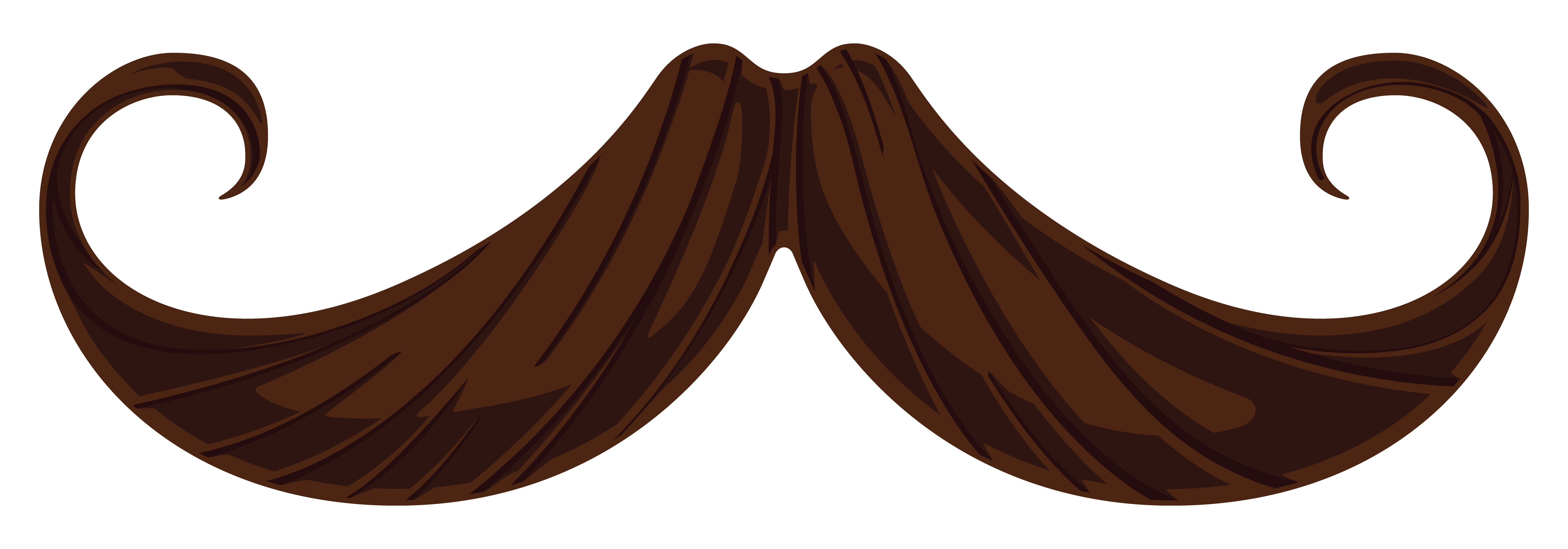 6000x2100 Mustaches Clipart