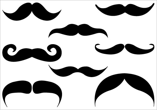501x351 Beard Clipart Mustache Template