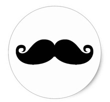 220x204 Buy Mustache Sticker And Get Free Shipping