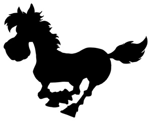 300x240 Horse Clipart Image
