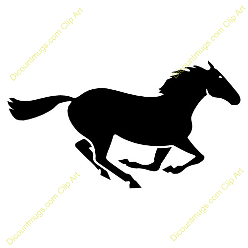 500x500 Horse Clipart Mustang Horse