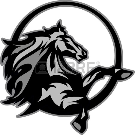 450x448 71 Mustangs Stock Vector Illustration And Royalty Free Mustangs