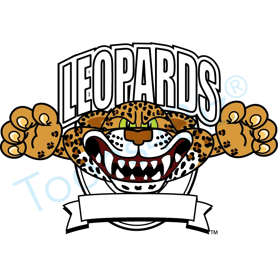 963x963 Leopard Mascot Logo Design Template