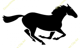 280x168 Horse Symbols Clip Art