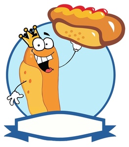 263x300 Hot Dog Clipart Image