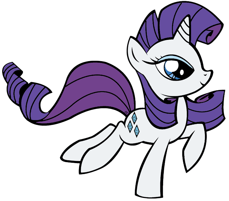 730x641 My Little Pony Clipart Rarity