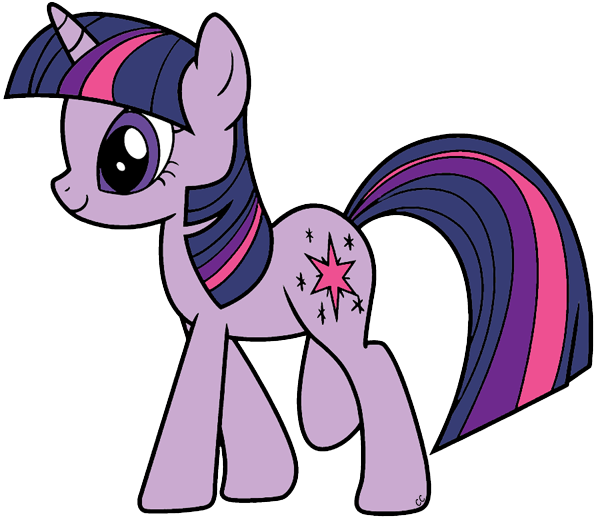 600x522 My Little Pony Clipart Twilight Sparkle