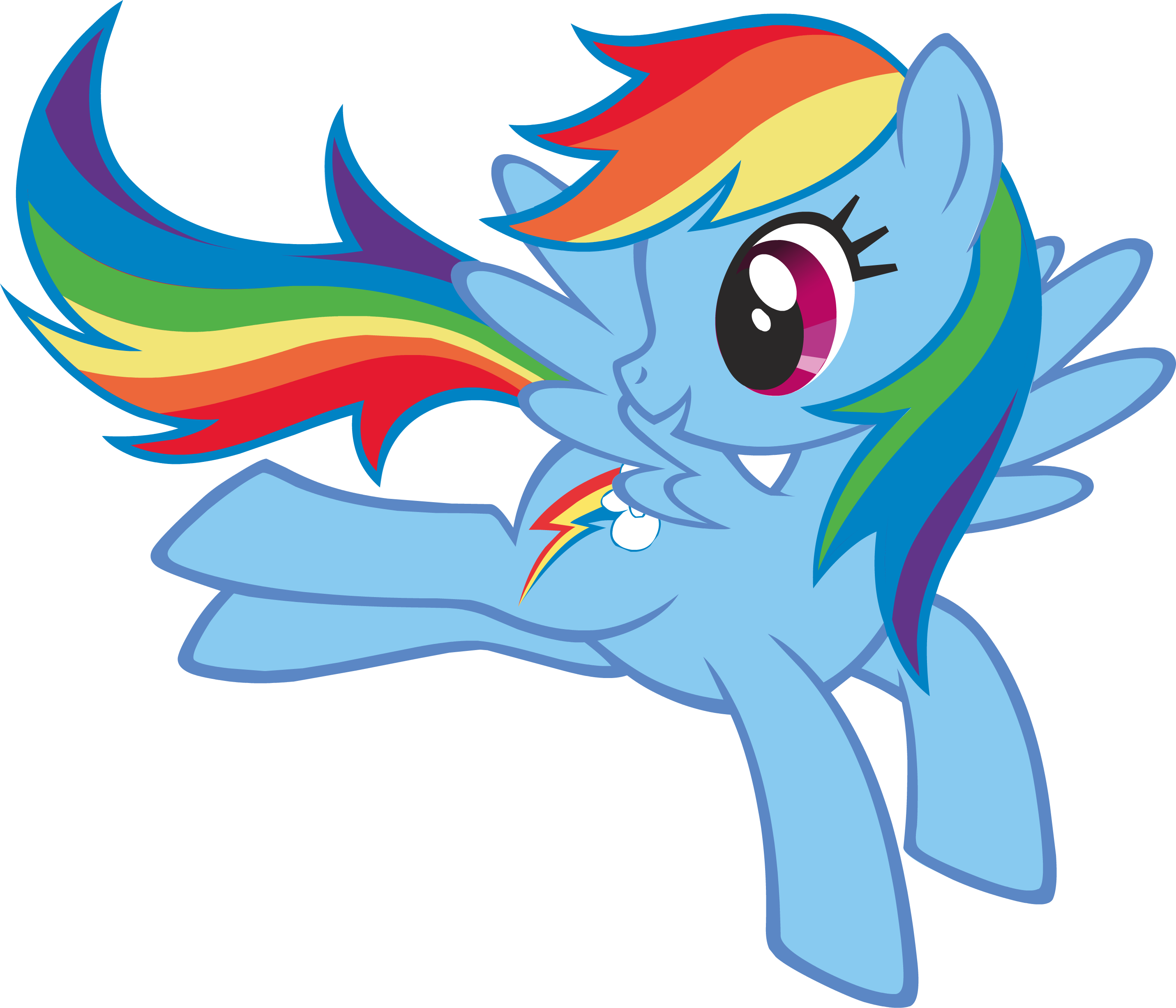 2862x2453 My Little Pony] Rainbow Dash