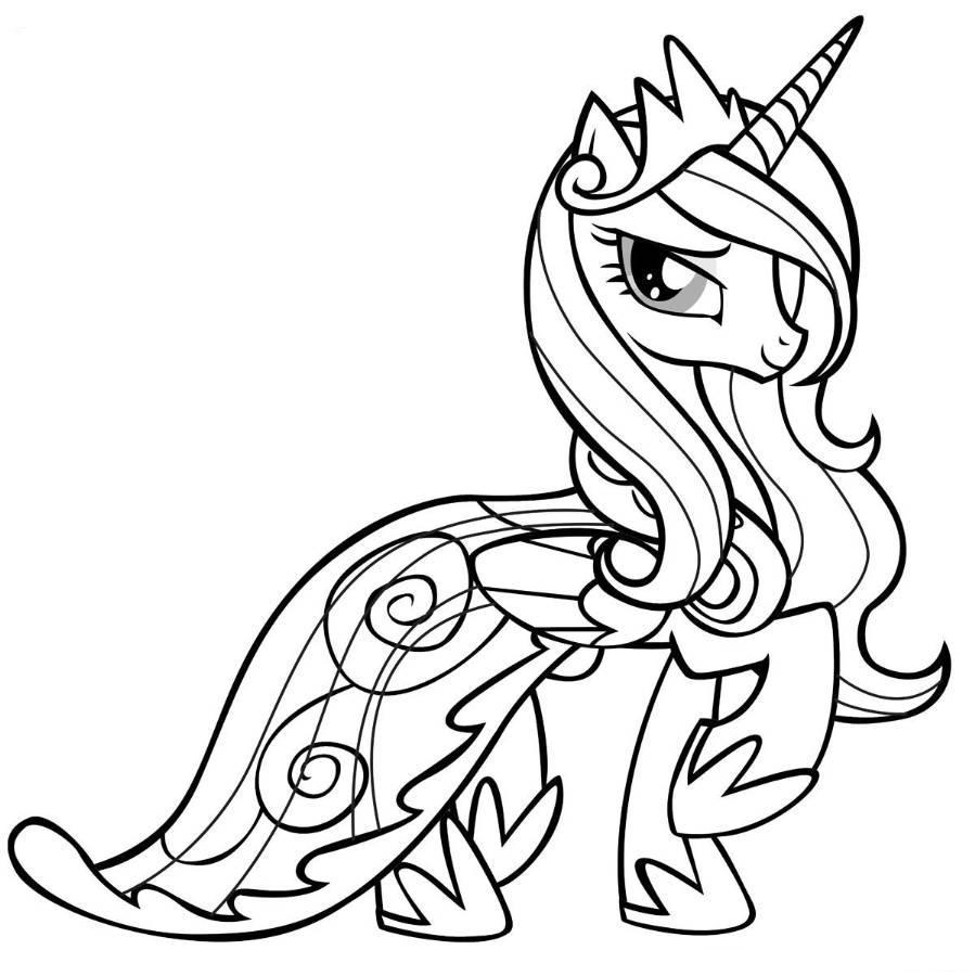 My Little Pony Rainbow Dash Coloring Pages