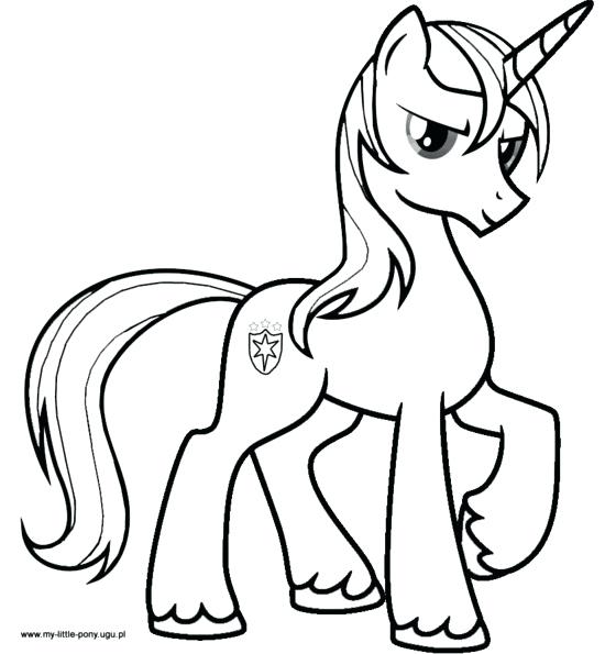 550x595 My Little Pony Coloring Pages