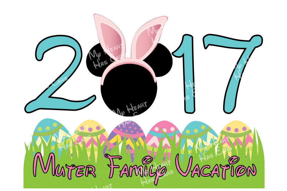 975x650 Disney Easter With Mickey Mouse Bunny Ears Personalized Family