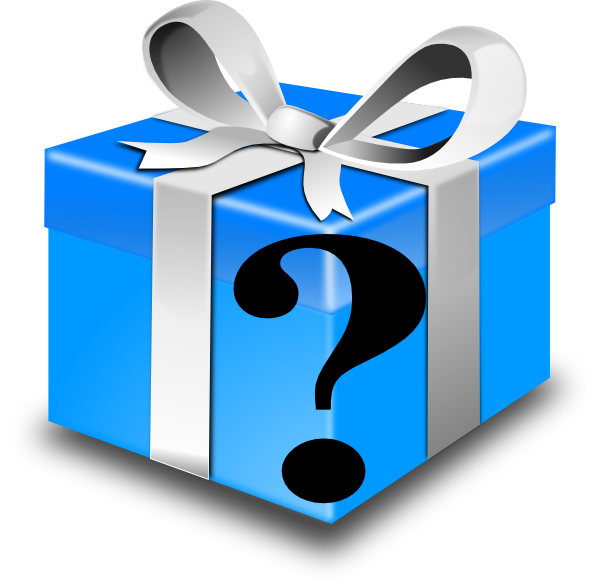 600x586 Mystery Box Clip Art