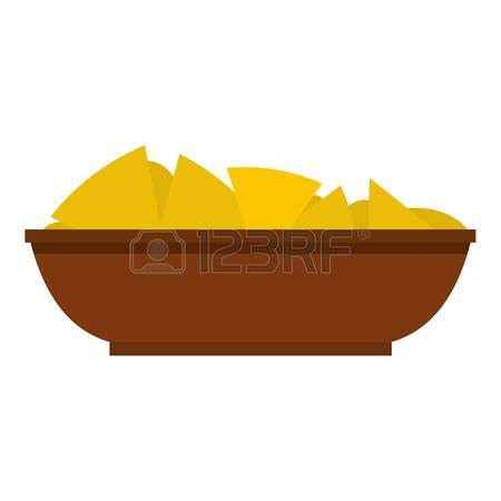 450x450 Nachos Chips Icon, Outline Style Royalty Free Cliparts, Vectors
