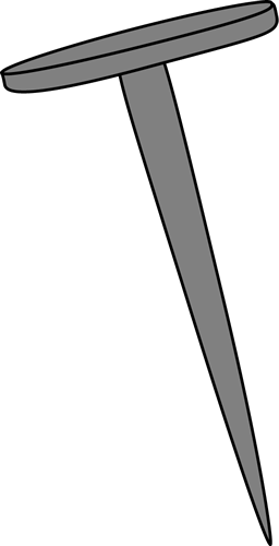 256x500 Nail Clip Art