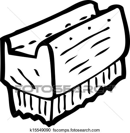 450x462 Clipart Of Cartoon Nail Brush K15549090