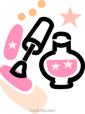 359x480 Nail Polish And Finger Nail Royalty Free Vector Clip Art