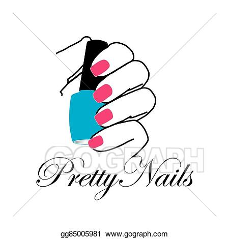 450x470 Nail Art Clip Art