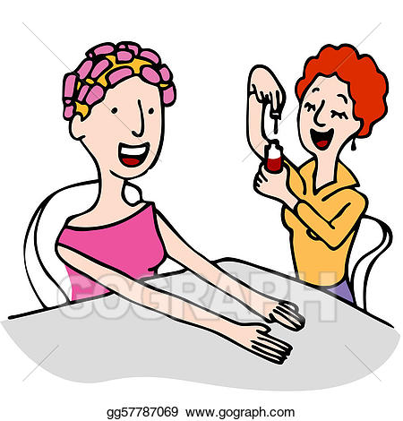 450x470 Nail Salon Clip Art