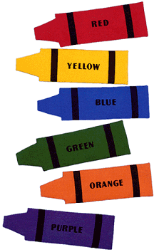 223x354 Crayon Color Clip Art With Name Cliparts