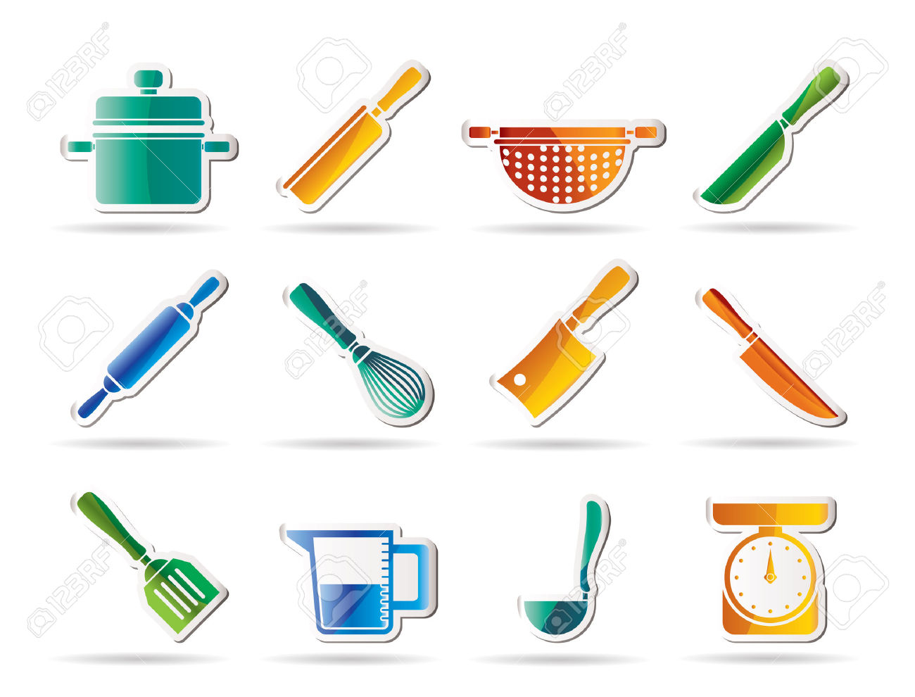 1300x990 Kitchen Utensils Clipart And Names