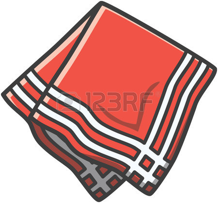 450x418 Napkin Vector Cartoon Illustration Royalty Free Cliparts, Vectors