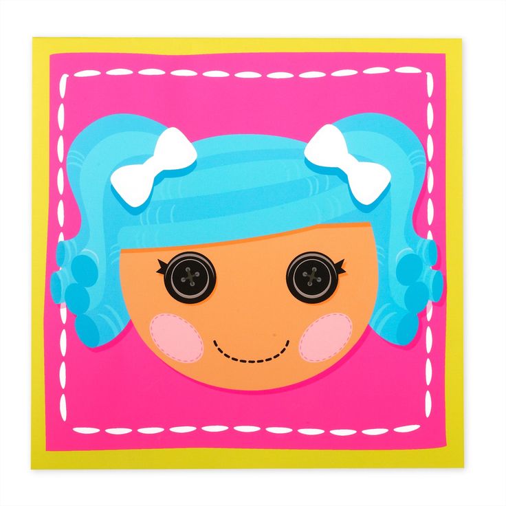 736x736 Button Clipart Lalaloopsy