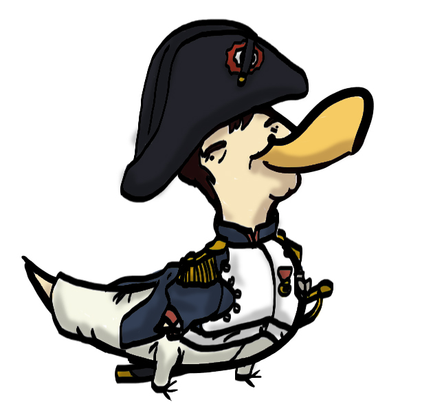 630x600 Napoleon Bonaparte Duck By Sicksikmans