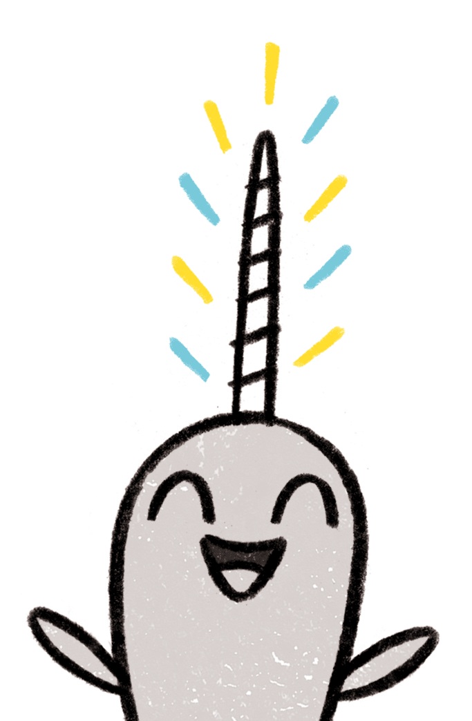 683x1044 Narwhal Ben Clanton'Squiggles And Scribbles Clipart