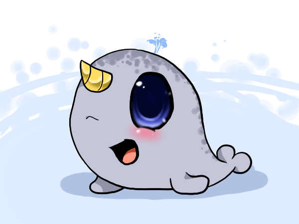 600x450 Narwhal By Notbecca