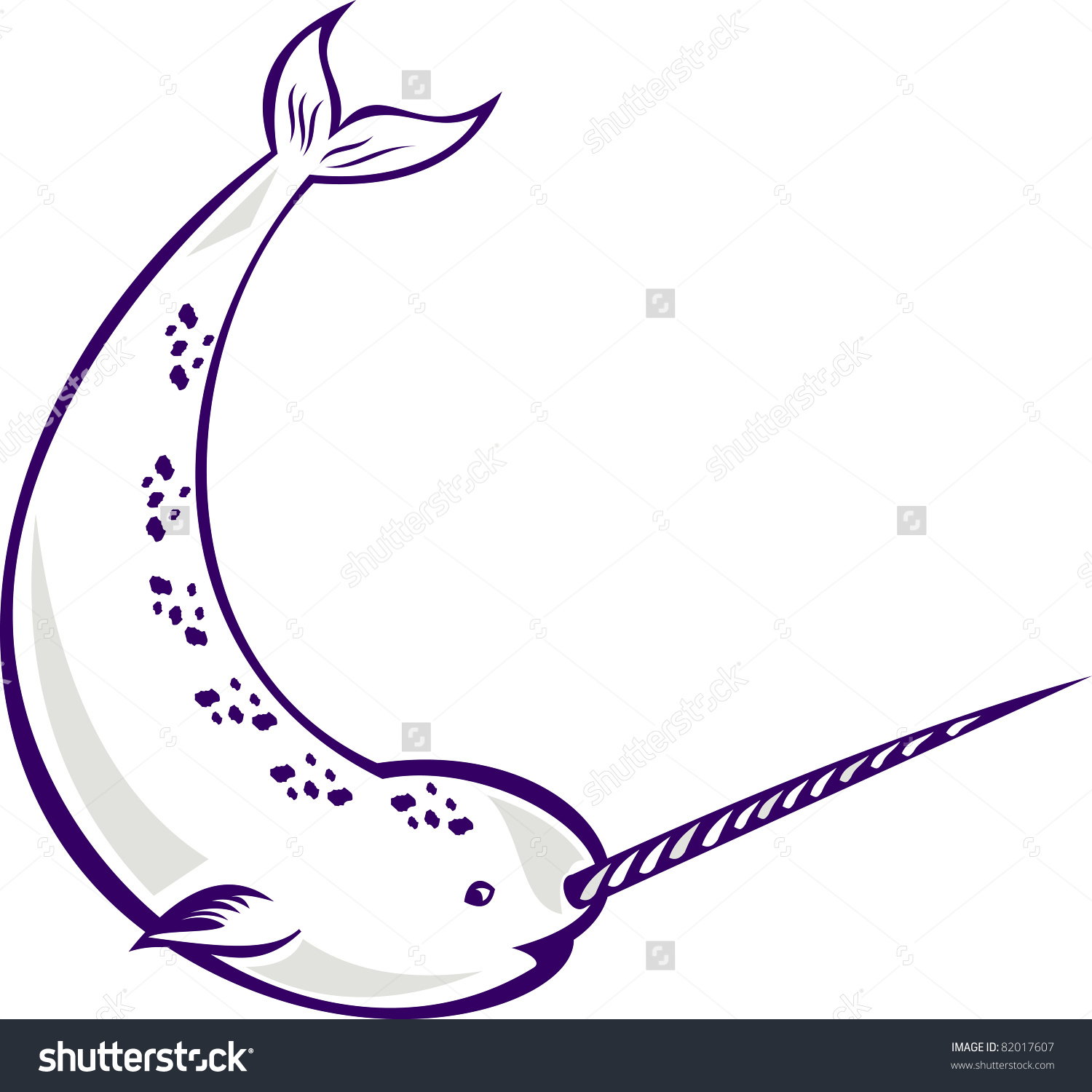 1500x1500 Narwhal Clip Art
