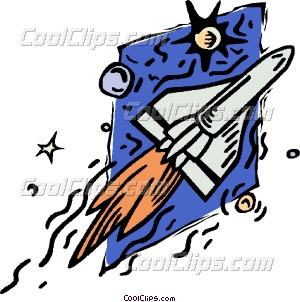 300x302 Nasa Space Ship Clip Art