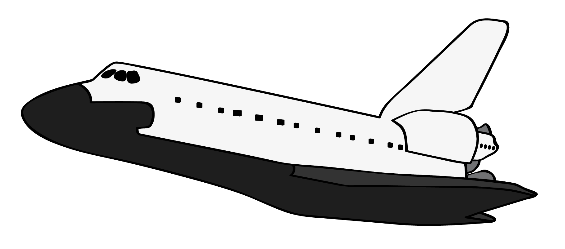 1817x803 Top 84 Space Shuttle Clip Art