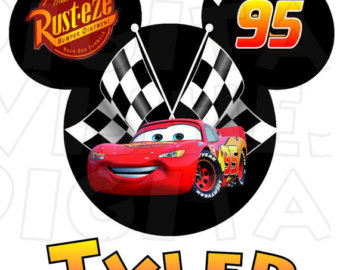 340x270 Mickey Mouse Nascar Etsy