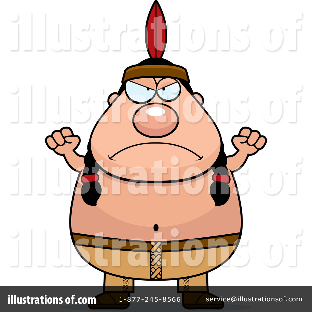 1024x1024 Native American Man Clipart