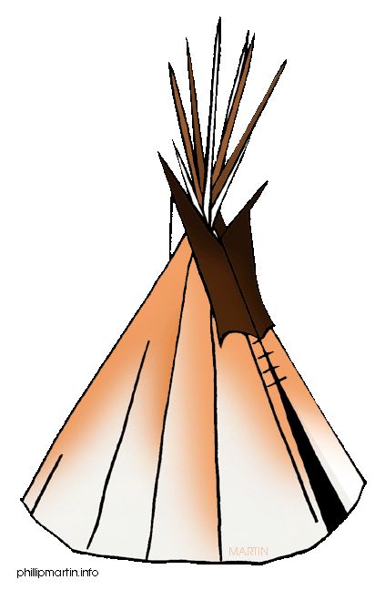 423x648 Native Americans Clipart
