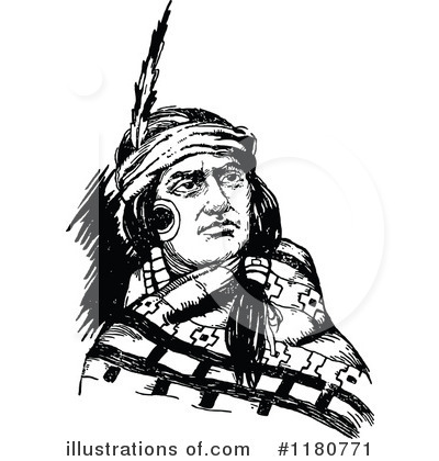 400x420 Native American Clipart