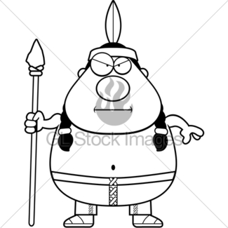 325x325 Cartoon Native American Sign Gl Stock Images
