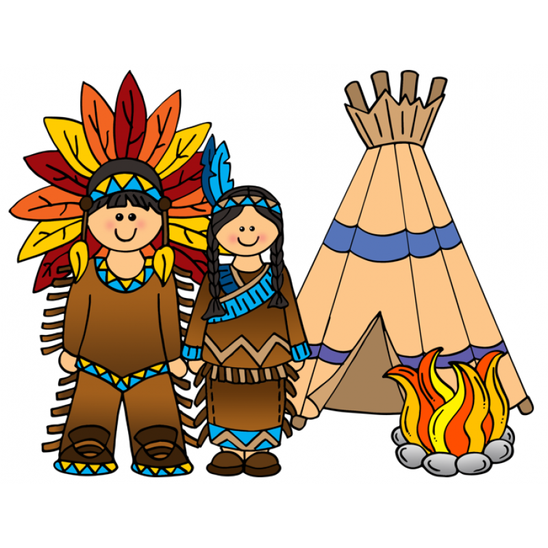 800x800 Native American Clipart For Kids Black And White
