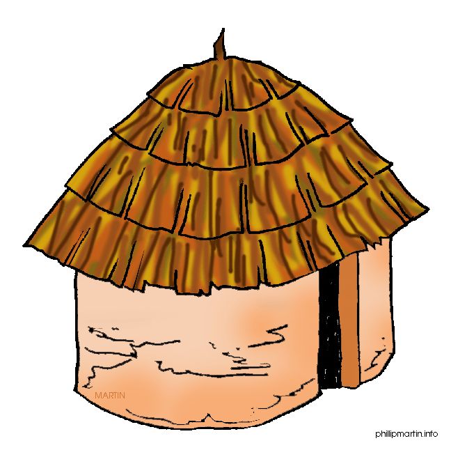 648x646 Native American Clipart Indian Hut