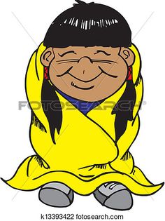 236x315 Woman Native American Indian View Large Clip Art Graphic